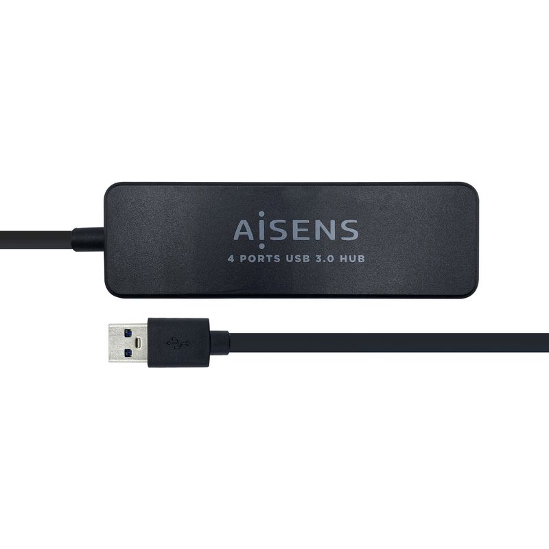 AISENS-A106-0399-hub-di-interfaccia-USB-3.2-Gen-1--3.1-Gen-1--Type-A-5000-Mbit-s-Nero