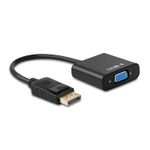 AISENS A125-0367 cavo e adattatore video DisplayPort SVGA Nero