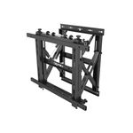 Conceptronic Equip 650325 Staffa per montaggio a parete TV push-in pop-out da 43” a 70”
