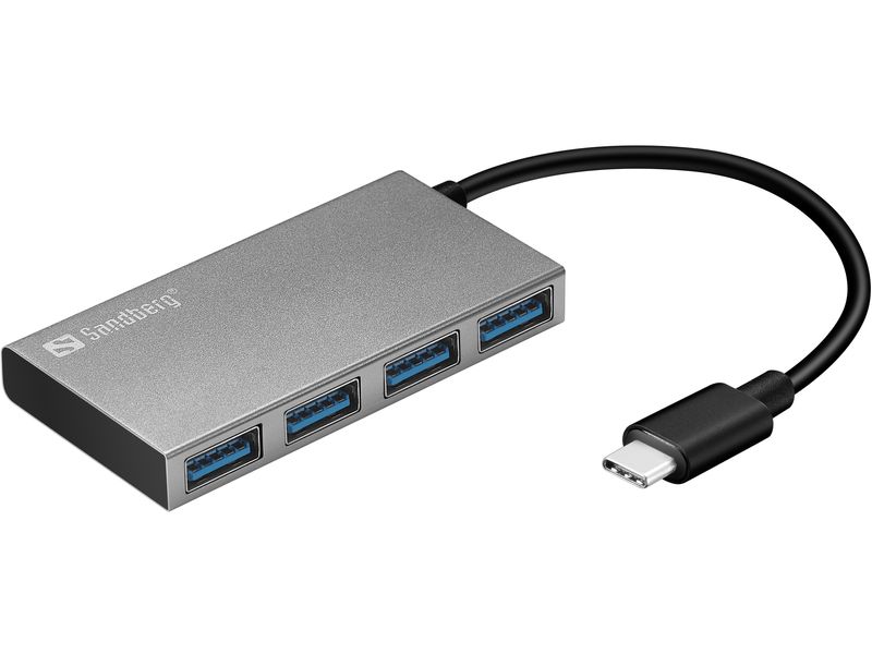 Sandberg-USB-C-to-4-xUSB-3.0-Pocket-Hub