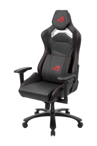 ASUS-ROG-Chariot-Core-Sedia-per-gaming-universale-Sedia-imbottita-tappezzata-Nero