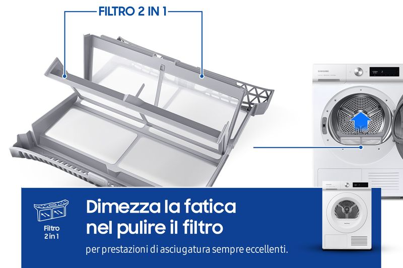 DV90BB5245TW-Asciugatrice-AI-Control-Optimal-dry-9Kg-DV90BB5245TW-White-Asciugatrice-AI-Control-Optimal-dry-9Kg-Asciugatrice-Samsung