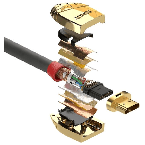 Lindy-37864-cavo-HDMI-5-m-HDMI-tipo-A--Standard--Oro-Grigio