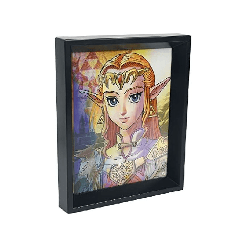 Pyramid-Quadro-3d-Legend-of-Zelda-To-Sheik