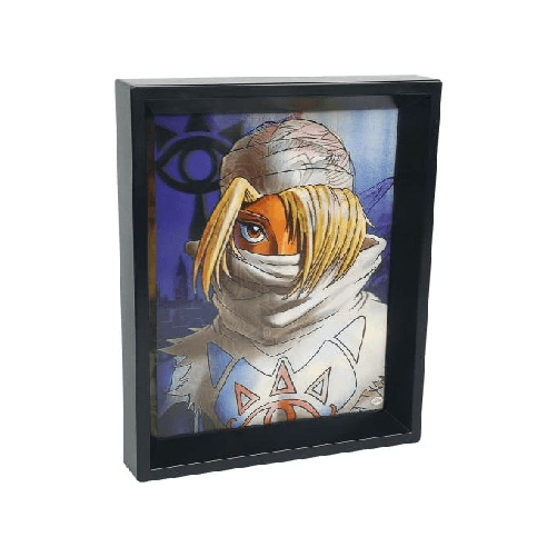 Pyramid-Quadro-3d-Legend-of-Zelda-To-Sheik