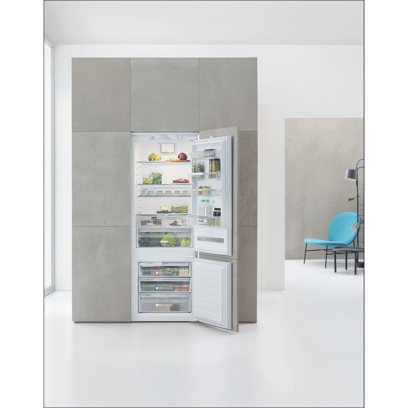 Whirlpool-SP40-801-1-frigorifero-con-congelatore-Da-incasso-400-L-F-Bianco