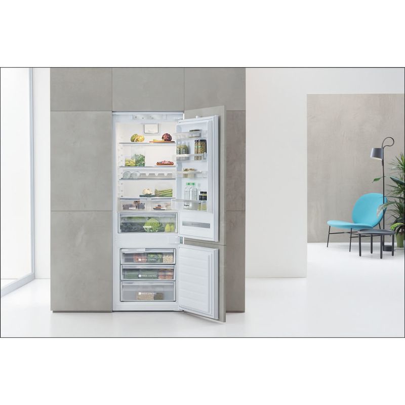 Whirlpool-SP40-801-1-frigorifero-con-congelatore-Da-incasso-400-L-F-Bianco