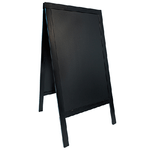 SECURIT Lavagna a cavalletto - 54,5 x 85 x 44 cm - nero - Securit