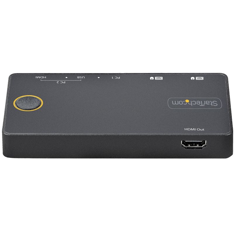 StarTech.com-Switch-KVM-ibrido-HDMI---USB-A-e-USB-C-a-2-porte---Monitor-singolo-HDMI-2.0-4K-60Hz---Switch-KVM-compatto-per-desktop-laptop-HDMI-alimentato-da-bus-USB---Compatibile-con-TB3--SV221HUC4K-