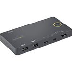 StarTech.com-Switch-KVM-ibrido-HDMI---USB-A-e-USB-C-a-2-porte---Monitor-singolo-HDMI-2.0-4K-60Hz---Switch-KVM-compatto-per-desktop-laptop-HDMI-alimentato-da-bus-USB---Compatibile-con-TB3--SV221HUC4K-