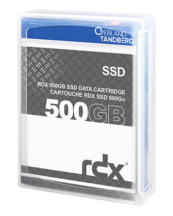 Tandberg Overland-Tandberg 8665-RDX supporto di archiviazione di backup Cartuccia RDX 500 GB