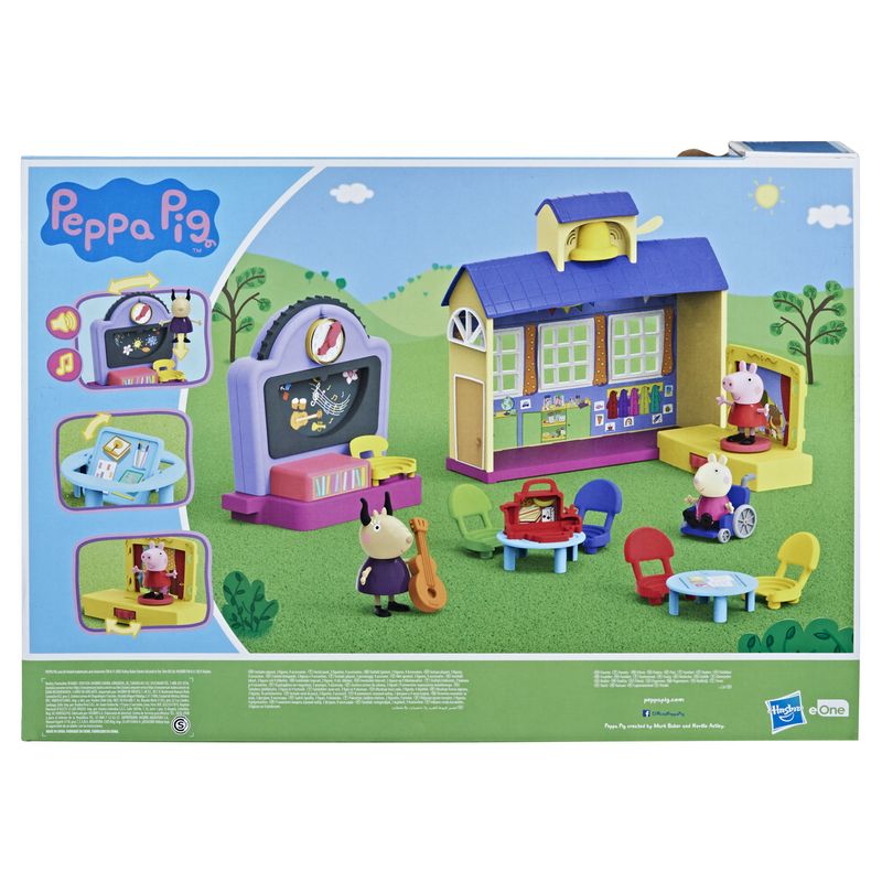 Peppa-Pig---La-Scuola-di--playset-con-frasi-e-suoni-per-bambini-di-eta-prescolare-dai-3-anni-in-su