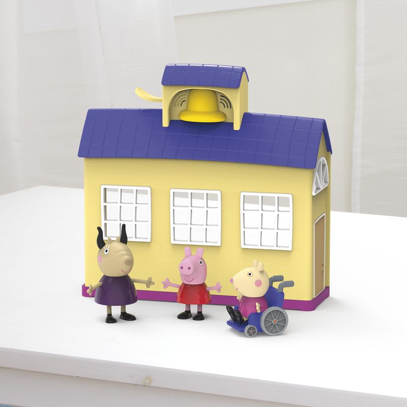 Peppa-Pig---La-Scuola-di--playset-con-frasi-e-suoni-per-bambini-di-eta-prescolare-dai-3-anni-in-su