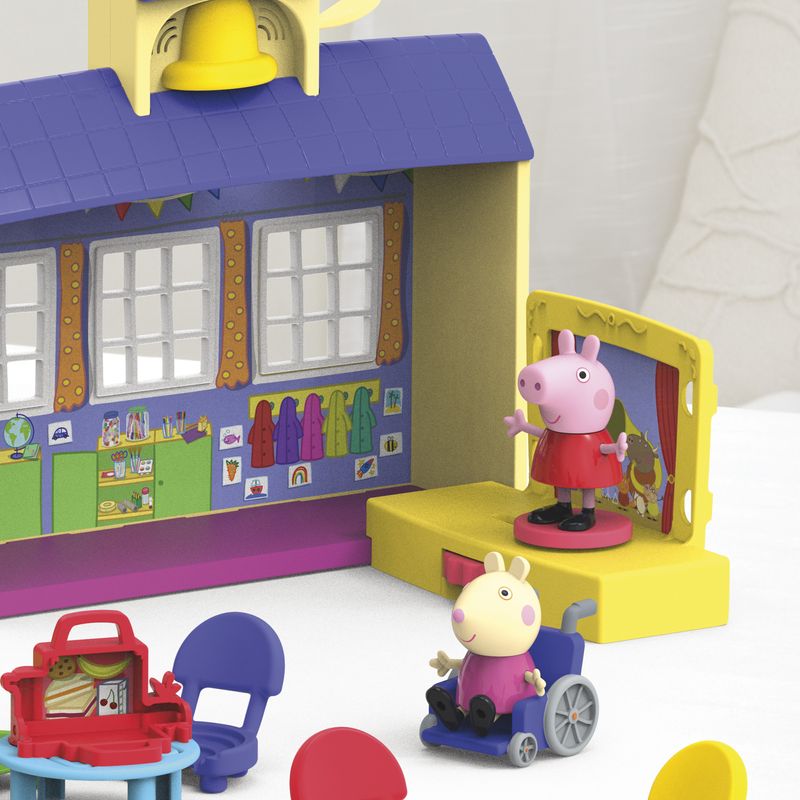 Peppa-Pig---La-Scuola-di--playset-con-frasi-e-suoni-per-bambini-di-eta-prescolare-dai-3-anni-in-su