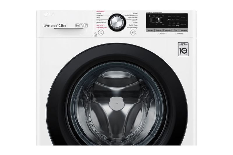 LG-F4WV310SAE-lavatrice-Caricamento-frontale-105-kg-1400-Giri-min-Bianco