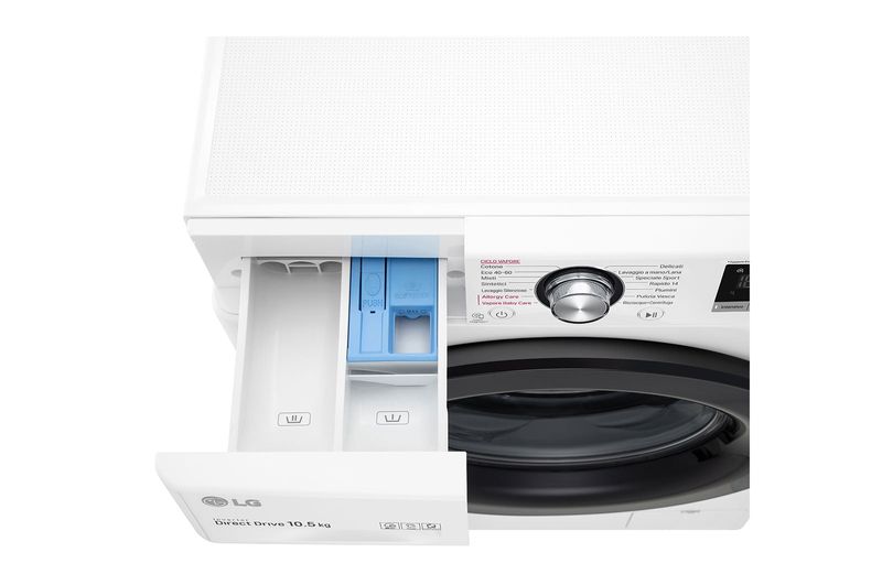 LG-F4WV310SAE-lavatrice-Caricamento-frontale-105-kg-1400-Giri-min-Bianco