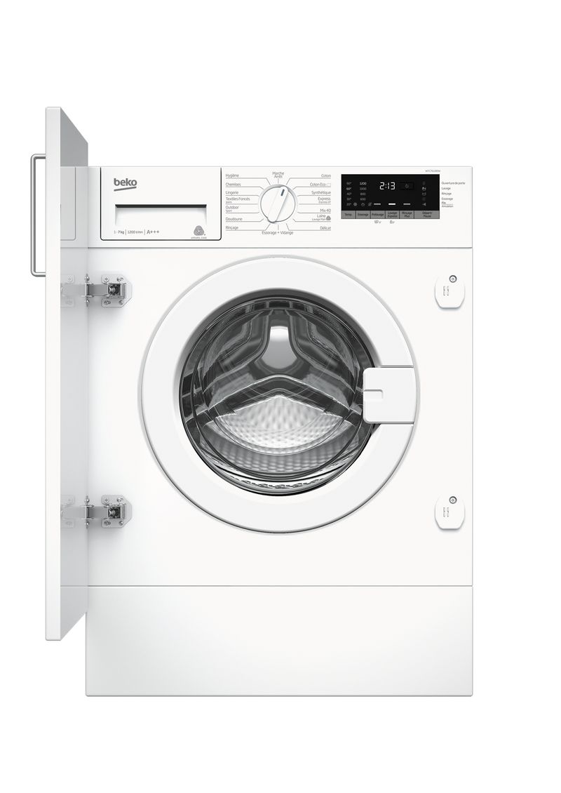 Beko-WITC7612B0W-lavatrice-Caricamento-frontale-7-kg-1200-Giri-min-Bianco