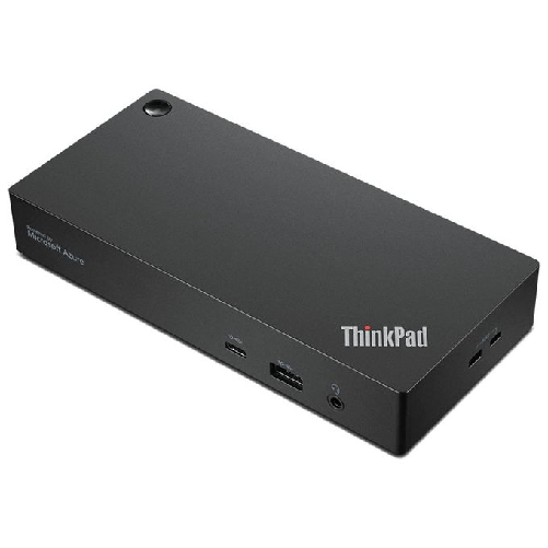 Lenovo-40B20135IT-replicatore-di-porte-e-docking-station-per-laptop-Cablato-USB-3.2-Gen-1--3.1-Gen-1--Type-A---Type-C-Nero