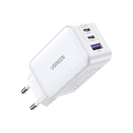 Ugreen-Nexode-USB-A2-USB-C-65W-GaN-Tech-Fast-Caricabatterie-Bianco
