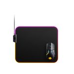 Steelseries QcK Prism Cloth Medium Tappetino per mouse per gioco da computer Nero