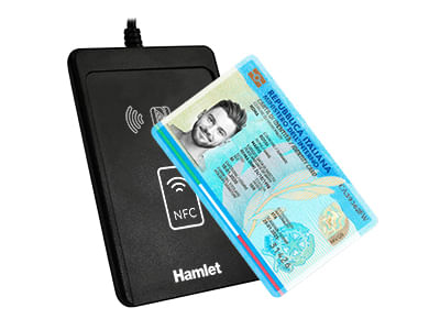 Hamlet-HUSCR-CIEP-lettore-di-card-readers-USB-USB-2.0-Nero