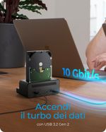 Raidsonic-ICY-BOX-IB-2914MSCL-C31-Docking-Station-per-HDD-M.2-NVMe-SSD-USB-3.2-Gen-2-Type-C-Nero