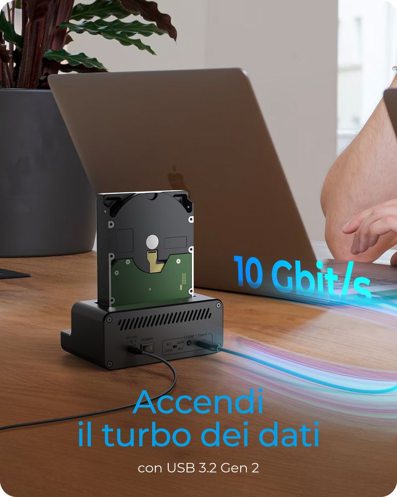 Raidsonic-ICY-BOX-IB-2914MSCL-C31-Docking-Station-per-HDD-M.2-NVMe-SSD-USB-3.2-Gen-2-Type-C-Nero