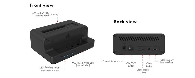 Raidsonic-ICY-BOX-IB-2914MSCL-C31-Docking-Station-per-HDD-M.2-NVMe-SSD-USB-3.2-Gen-2-Type-C-Nero