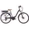 i-Bike-Urban-600-Bicicletta-Elettrica-a-Pedalata-Assistita-Unisex-Adulto-Grigio-Antracite