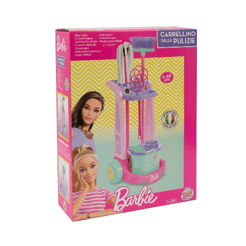 Grandi-Giochi-Barbie-Carrello-Pulizie