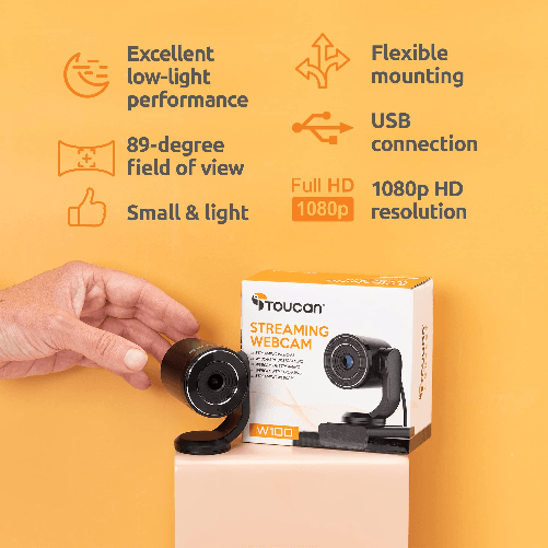Toucan-Connect-Streaming-Webcam