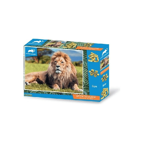 Grandi-Giochi-Puzzle-Animal-Planet-Prime-3D-Leone