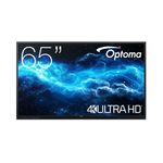 Optoma 3652RK Pannello piatto interattivo 165,1 cm (65") LED Wi-Fi 400 cd/m² 4K Ultra HD Nero Touch screen Android 11