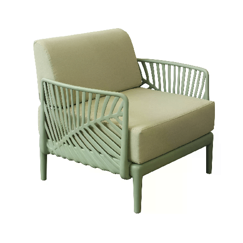 MILANI HOME ASH - Poltrona da giardino in polipropilene