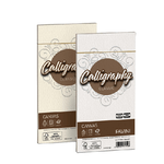 Favini Canvas Calligraphy busta DL (110 x 220 mm) Avorio 25 pz