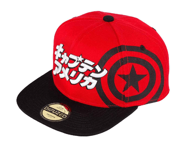 Difuzed-Cappellino-Marvel-Captain-America-Japanese
