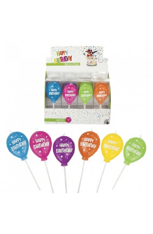 Senza marca CANDELINE HAPPY BIRTDAY PALLONCINO 942173