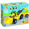 Ecoiffier-Escavatore-Cavalcabile-con-Trailer