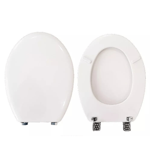 COTROS Copriwater coprivaso sedile wc vaso ellisse legno plastica