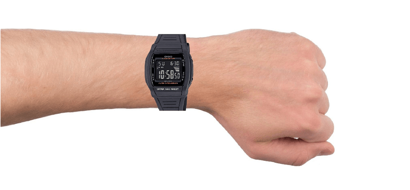 Casio-Orologio-Digitale-al-Quarzo-Donna-con-Cinturino-in-Plastica