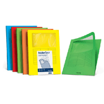 FAVINI 10 cartelline SIGNO con finestra 140gr 22x31cm giallo sole FAVINI