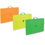 Favorit Valigetta polionda Fluo 28x39cm dorso 8cm colori assortiti