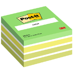 Post-It Foglietti riposizionabili Post-it Notes Cubo 76x76 mm verde pastello 2028-G