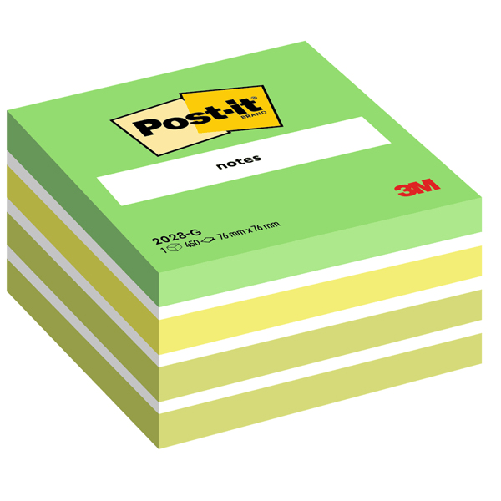 BLOCCO-CUBO-450foglietti-Post-it®-76x76mm-2028-G-PASTELLO-VERDE