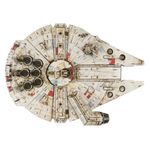 4D-Build-kit-di-modellismo-3D-Millennium-Falcon-di-Star-Wars-da-223-pezzi-|-Decorazione-da-tavolo-giocattolo-Star-Wars-|-Giocattoli-da-costruzione-|-Kit-di-modellismo-in-cartoncino-per-adulti-e-ragazzi-dai-12-anni-in-su