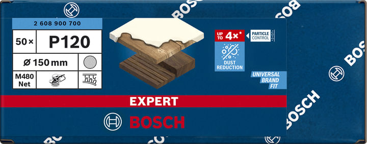 Bosch-EXPERT-Disco-Abrasivo-Rete-M480-150mm-K120-50x