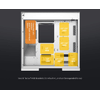 Geometric-Future-Lohan-Case-Mid-Tower-No-Power-Vetro-Temperato-minITX-mATX-ATX-SSI-EEB-Bianco
