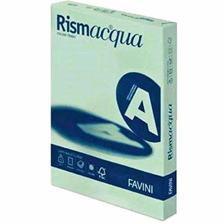 Carta-RISMACQUA-SMALL-A4-90gr-100fg-verde-chiaro-09-FAVINI