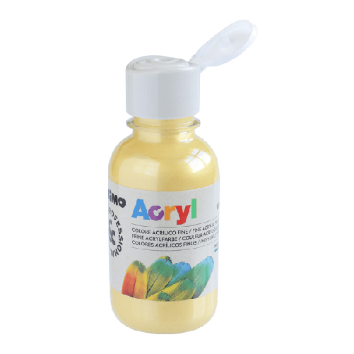 Colore-acrilico-fine-Acryl-125ml-oro-PRIMO