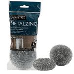 Perfetto 0280C spugna Rotondo Metallo zincato Metallico 2 pz